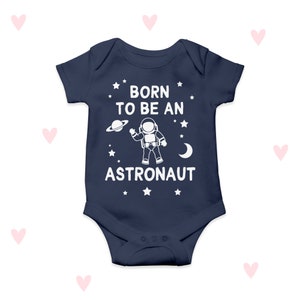 Body da astronauta: regalo per neonato in cotone a tema spaziale
