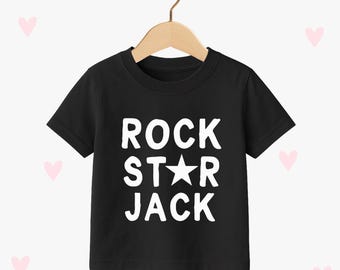 Rockstar Children's T-shirt: Personalised Musician Rock Outfit