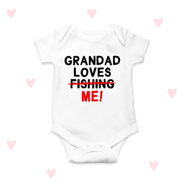 Angeln Grandad Baby wachsen Bodysuit Kleidung Neugeborene lustige Babypartygeschenke