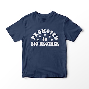 Big Brother T-shirt Children&#39;s Clothing Baby Announcement Brother Surprise