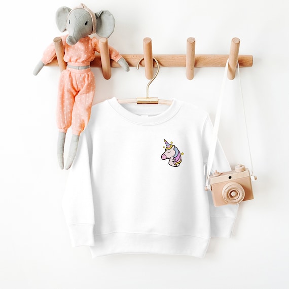Girls unicorn sweatshirt hotsell