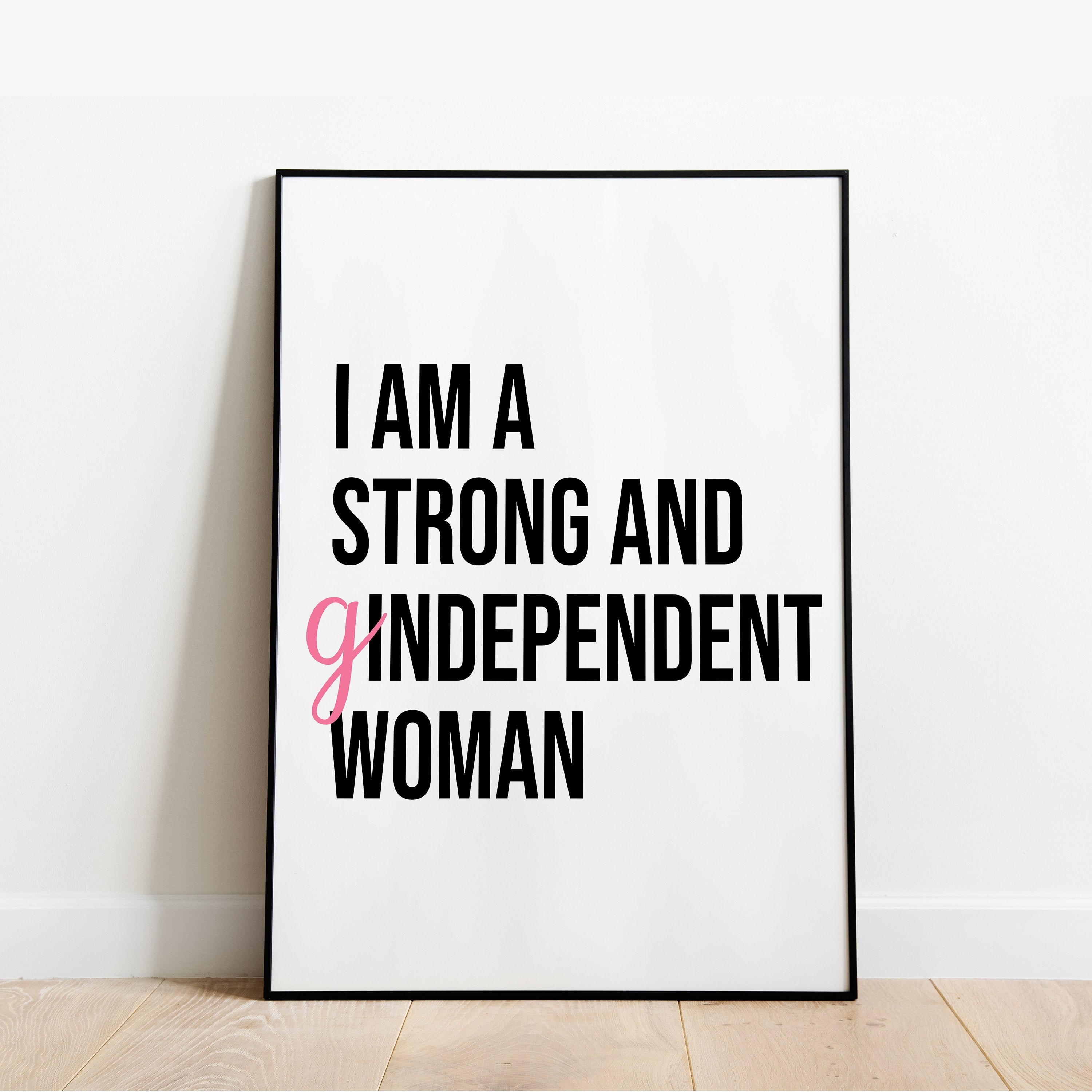 Strong Independent Gin Gindependent Woman Funny Home Decor - Etsy Australia Strong Independent Gin Gindependent Woman Funny Home Decor - Etsy Australia