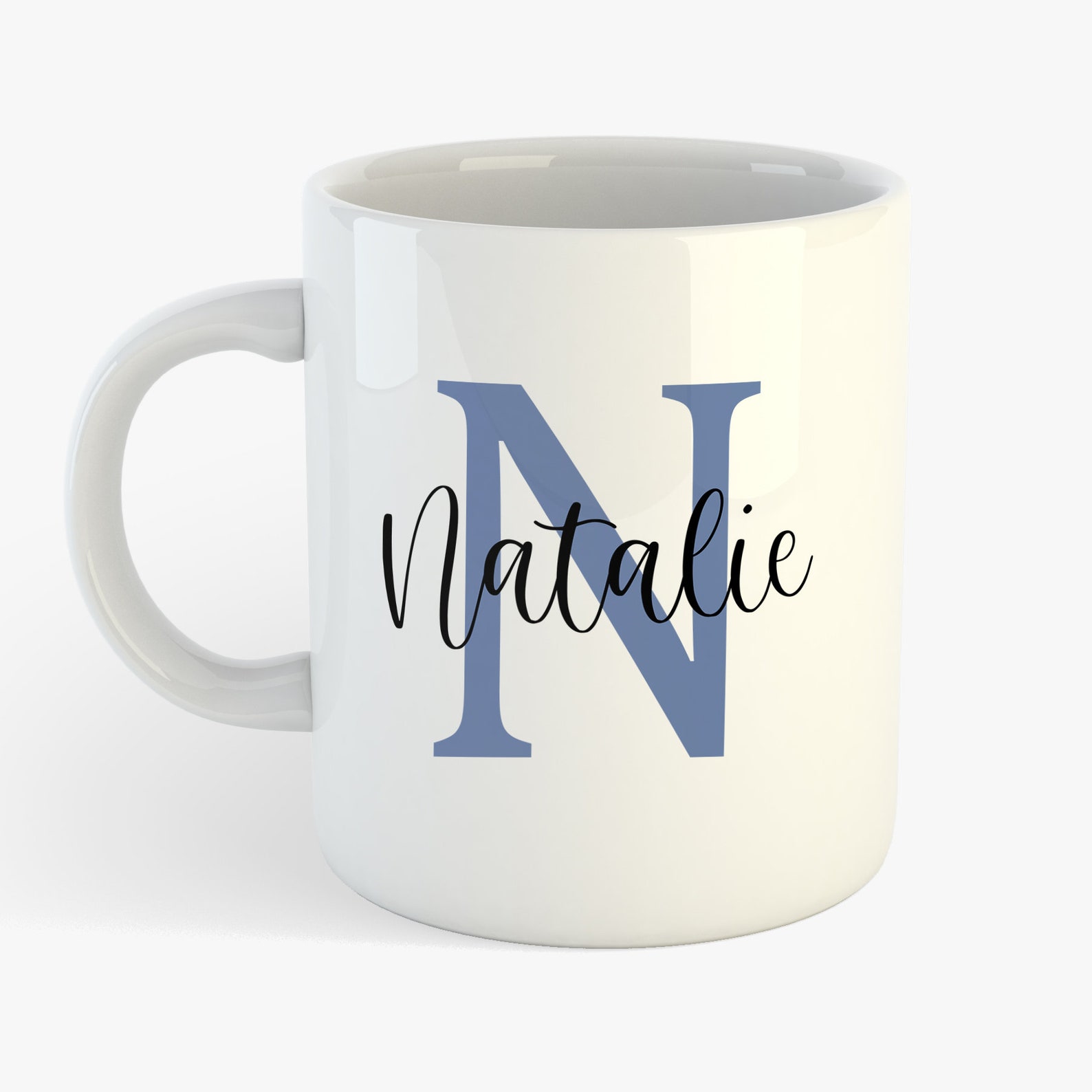Tasse initiale personnalisée tasse de nom personnalisé Etsy