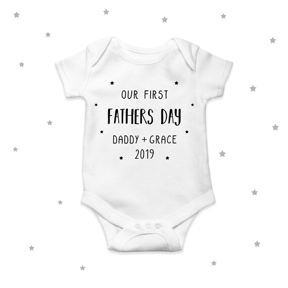 fathers day baby grow