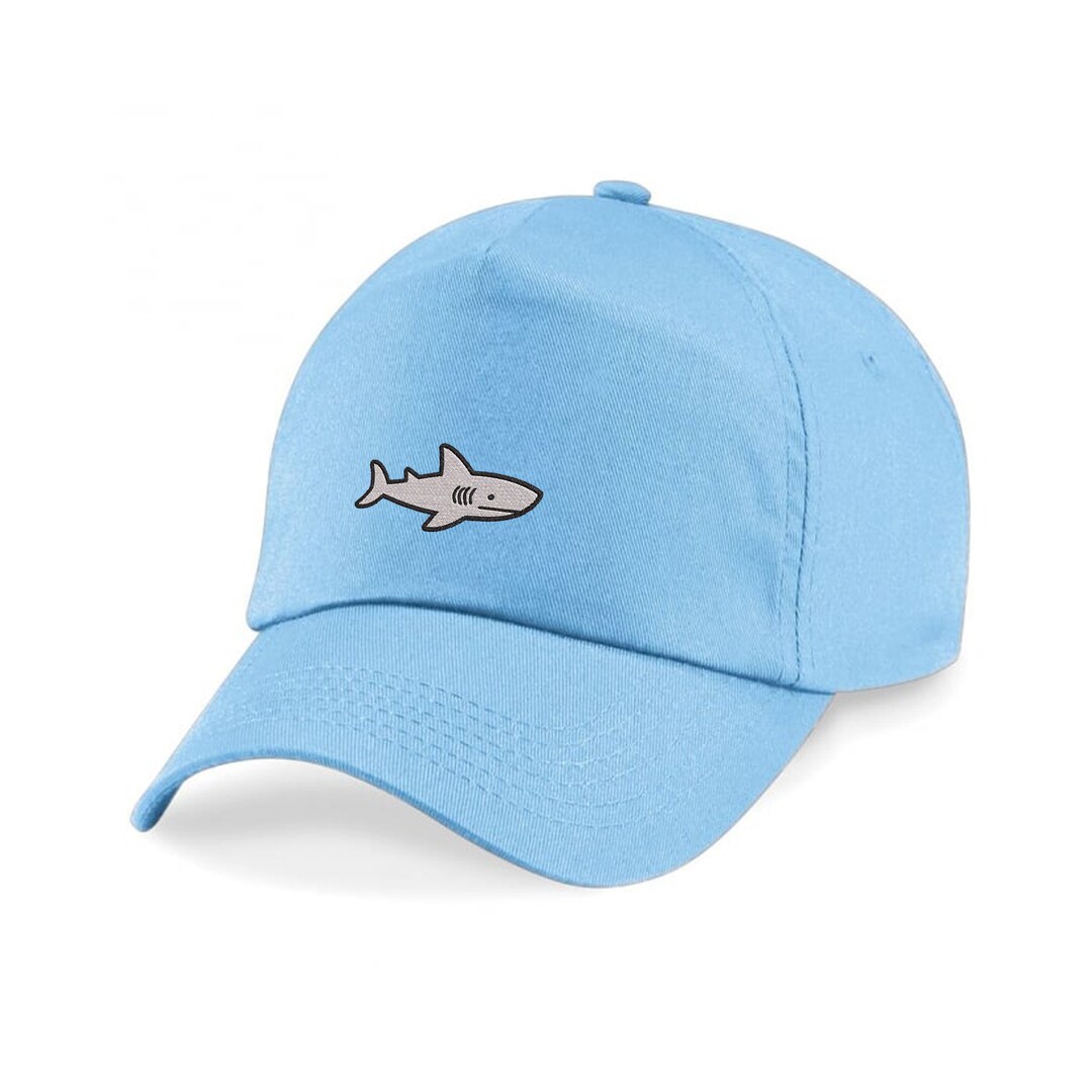 Shark Kids Cap Embroidered Personalised Summer Hat Toddler Baby - Etsy