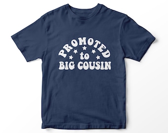 Big Cousin Promotion T-shirt Kids Baby Toddler Cute Unisex