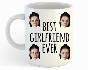 Personalized Girlfriend Mug, Photo Gift, Anniversary Gift