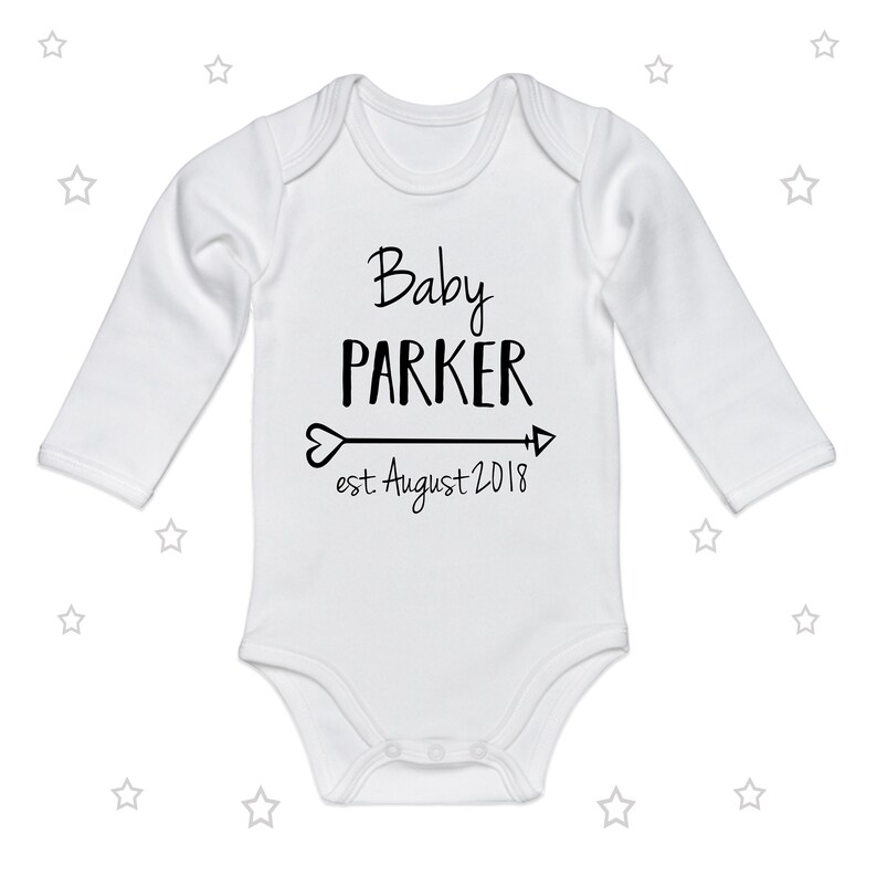 personalised baby announcement