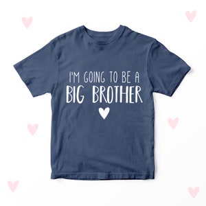Big Brother T-shirt Promotion Big Little Personalised Baby Announcement