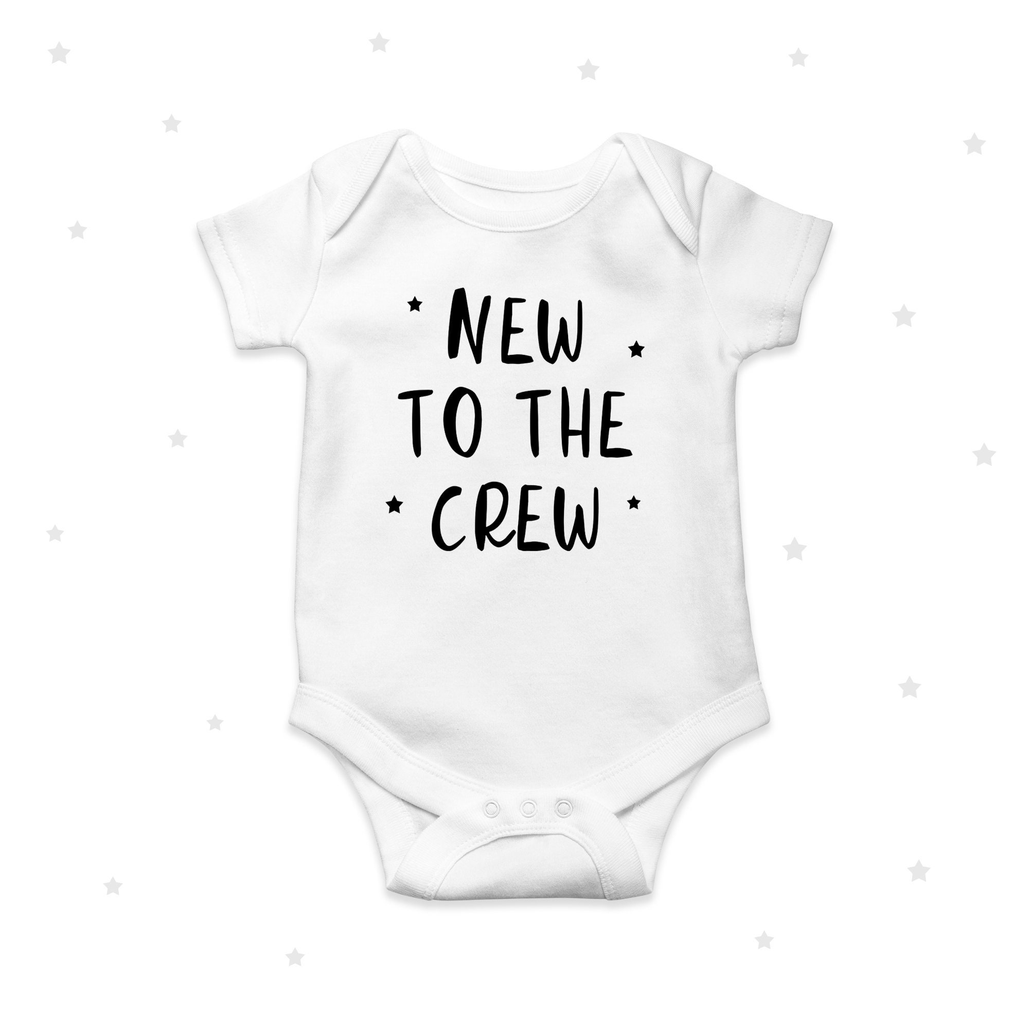 New to the Crew Baby Onesie® - Funny Baby Onesie®, Birth