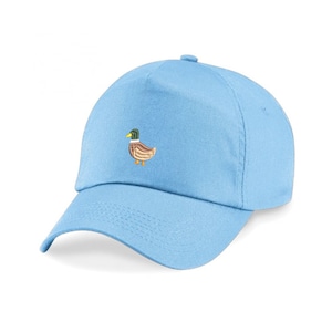 Duck Kids Cap: Personalized Embroidered Baby Toddler Hat