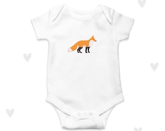 Fox Baby Bodysuit Cute Newborn Gifts Foxes Wild