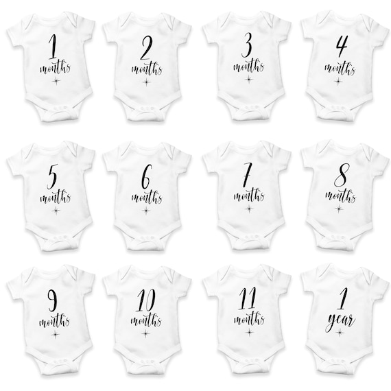 Milestone baby grows cheap