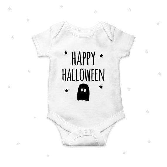 Ghost Babygrow White Ghost Babygrow White