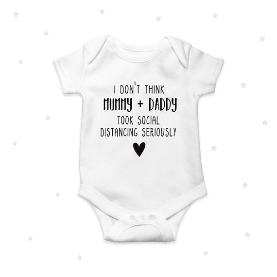 social distancing baby grow