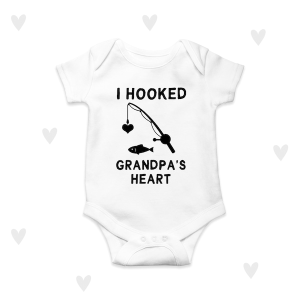 Angeln Baby Body Grandad Opa Fischer Baby Geschenke