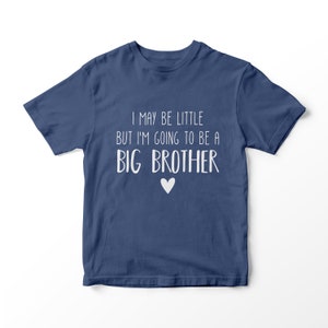 Big Brother T-shirt, Baby Announcement, Big Little, Personalised, Unisex, Pregnancy Announcement