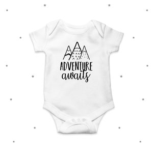 Adventure Baby Announcement Baby Grow Explorer Cute Baby Gifts