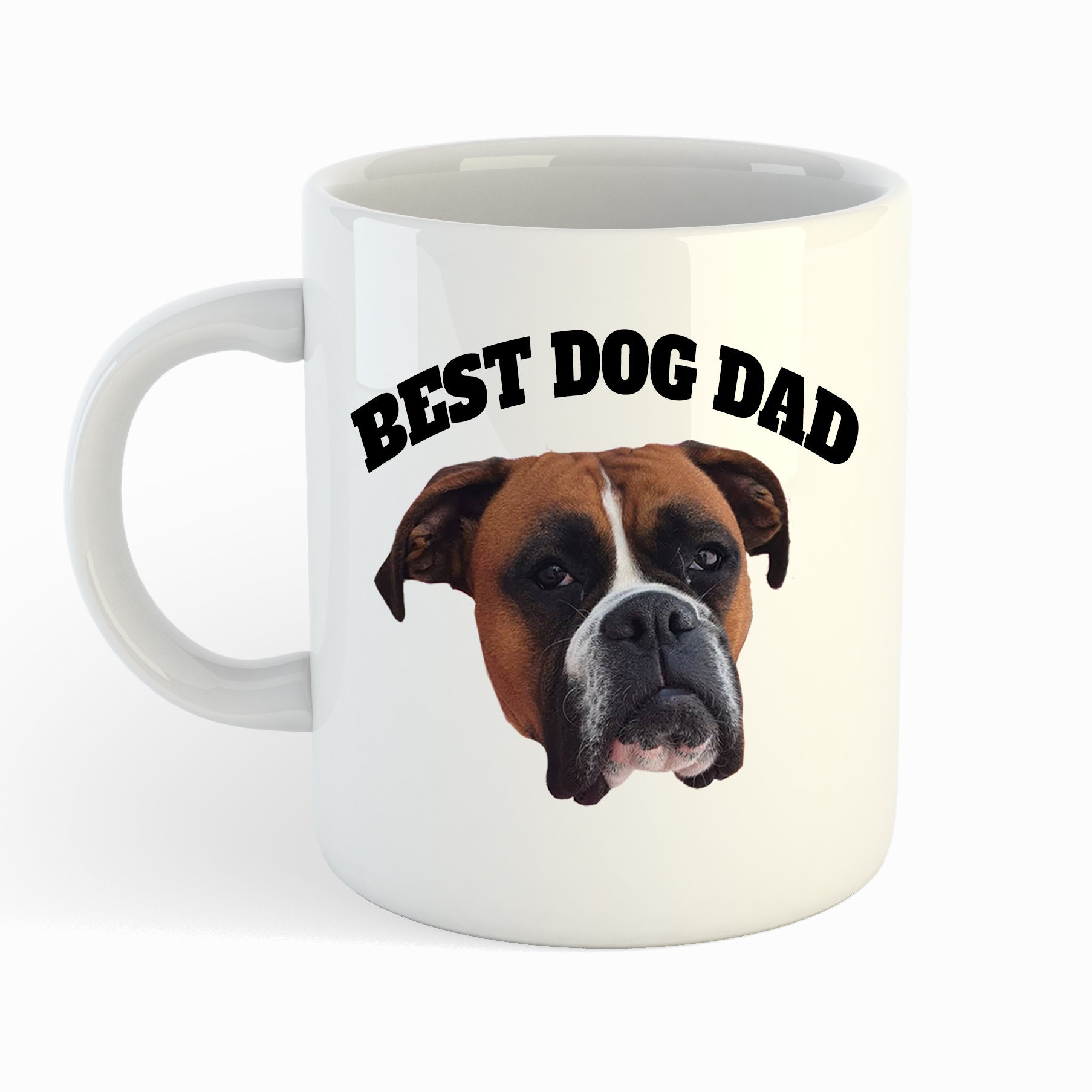 Custom Dog Face Mug Best Dog Dad Lindo Mug Gift Dog Dad Dog Etsy España