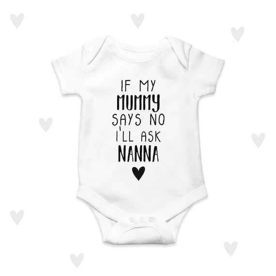 Grandma Baby Grow Funny Baby Gifts Personalised Nanny Granny - Etsy Grandma Baby Grow Funny Baby Gifts Personalised Nanny Granny - Etsy