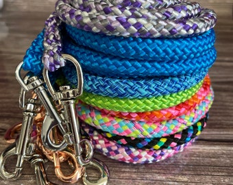 Create your own - Patterned Rope Dog Lead: Soft PPM Cord, Custom Hardware