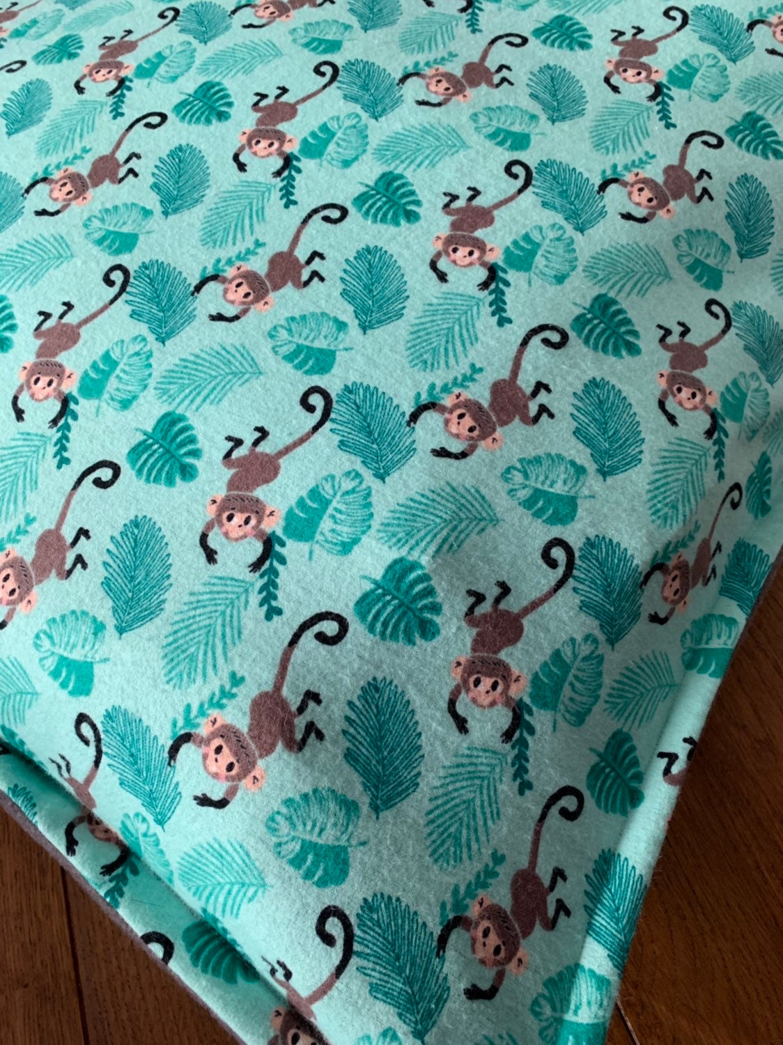Green Monkeys Doggy Duvet Cover brushed cotton flannelette Etsy