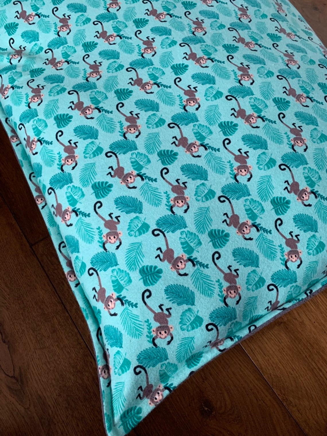 Green Monkeys Doggy Duvet Cover brushed cotton flannelette Etsy