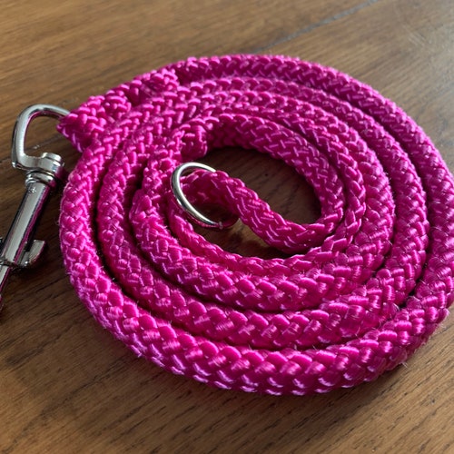 Black Multicoloured Soft Rope Dog Lead - Etsy