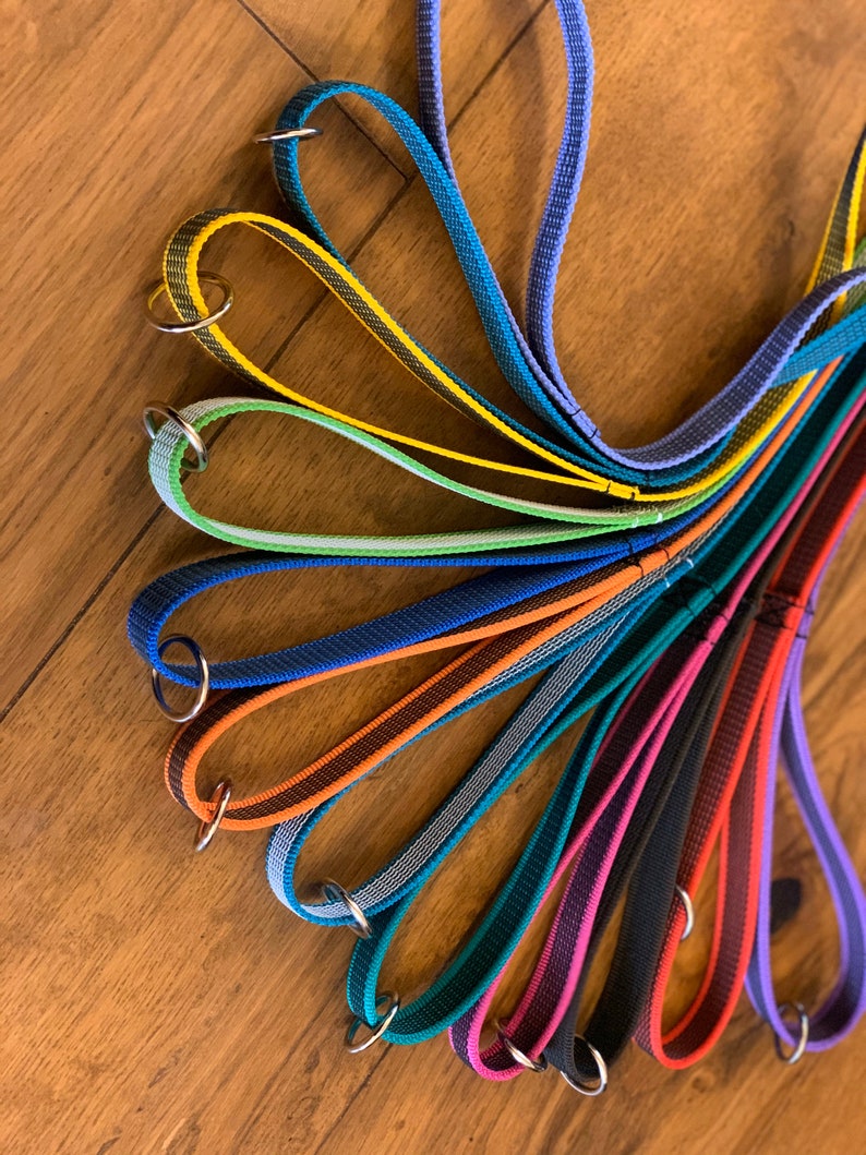 20mm Rubber Gripper Dog Leads 20mm 3/4 110cm or 150cm Etsy