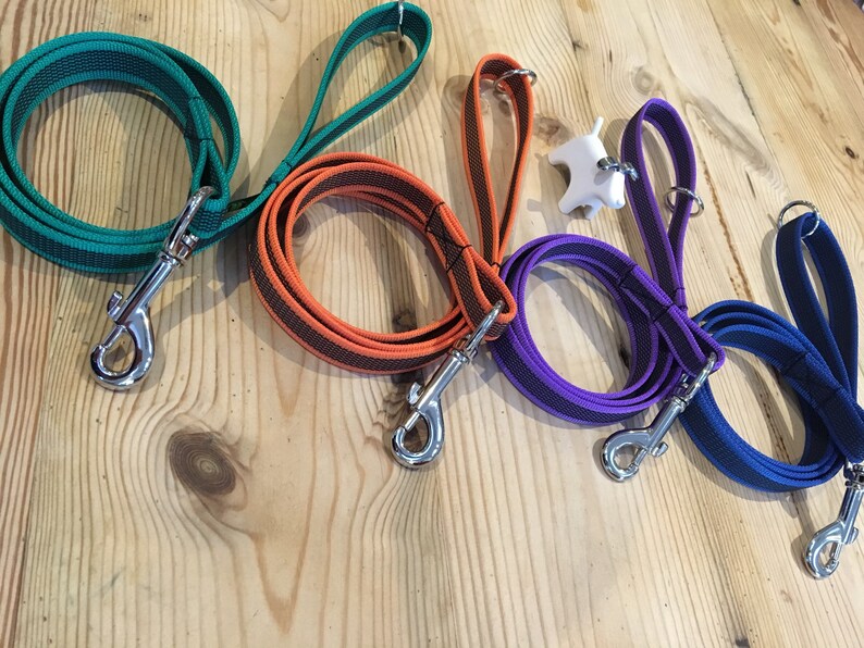 Rubber Gripper Dog Lead 20mm 3/4 Wide Different Lengths Etsy