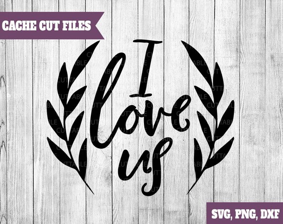 Download I Love Us Svg Cutting File Love Relationship Svg Dxf Etsy