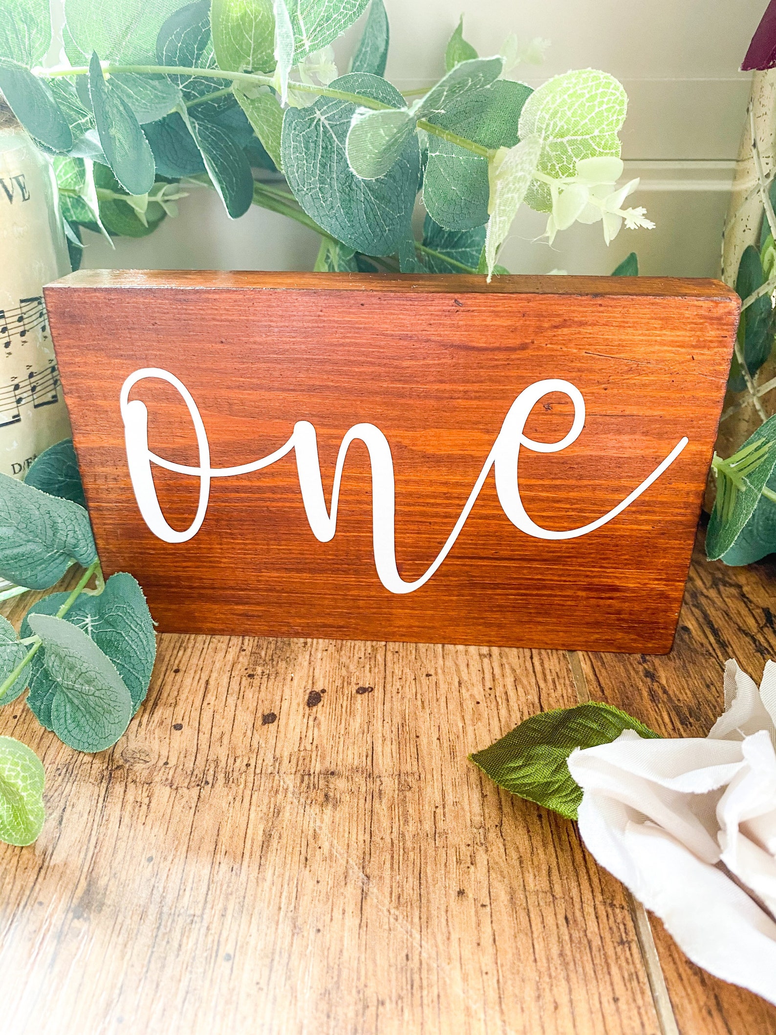 Wooden Table Numbers Rustic Wedding Table Names Dark Oak Etsy UK