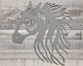 Free Spirit Horse Metal Wall Art