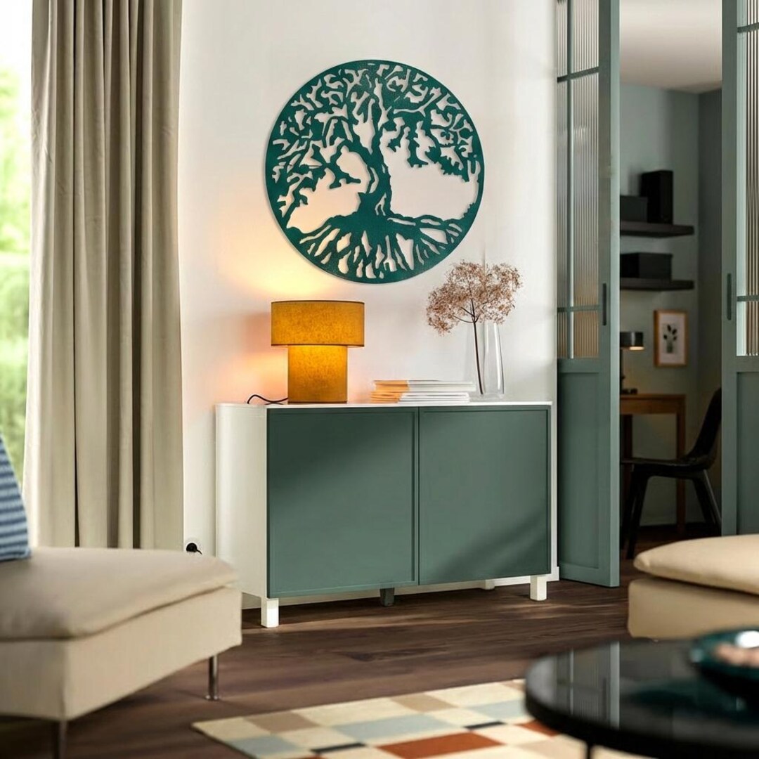 Tree of Life Metal Wall Art | Nature-inspired Home Decor - Etsy