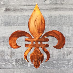 Royal Fleur-De-Lis Metal Wall Art - Classic Home Decor