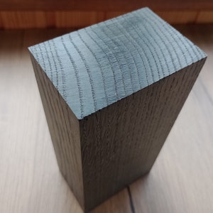 Bog oak black blanks for pipes size 51mm x 76mm x 150mm  from 3720 years