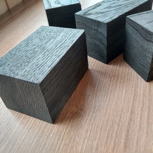 bog oak blank for pipes (morta, wood) 51*61*91 from 2840 years