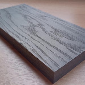 Bog oak (morta, wood) plank, blank, piece, board 21mm*109mm*226mm from 2840 years.