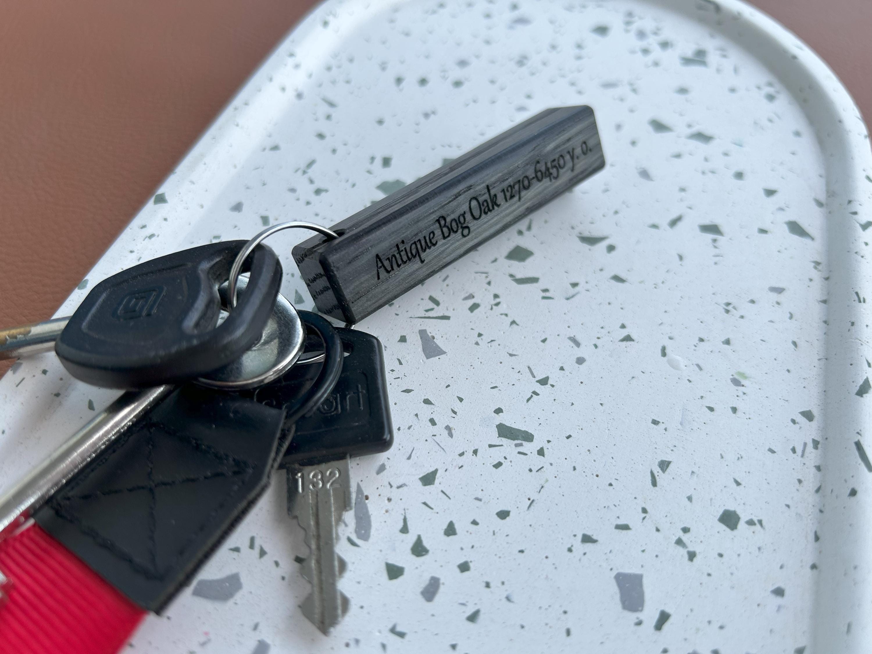 Bog Key Rings Bog Oak Keyring | Antique (morta) Wooden Material | Gift Ideas ...