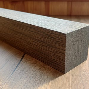 Bog oak black blanks for pipes size 47mm x 47mm x 251mm  from 2840 years