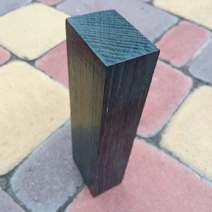 Bog Oak (morta, wood) blanks for knife handles (27 mm*41 mm*137 mm)