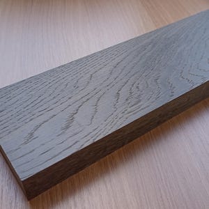 Bog oak (morta, wood) plank, blank, piece, board 26mm*91-93mm*286mm from 2840 years. Discounted goods.