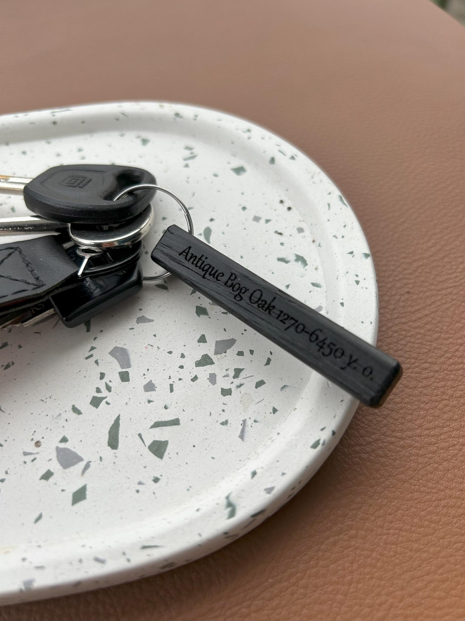 Bog Key Rings Bog Oak Keyring | Antique (morta) Wooden Material | Morta Wood | Gift ...