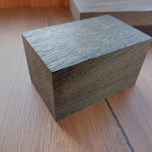 Black bog oak (morta, wood) blanks for pipes 55*60*96 from 2840 years