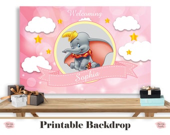 Dumbo Baby Shower Decorations Etsy