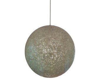 Mid Century resin pendant lamp in spherical shape, Italy 1960s