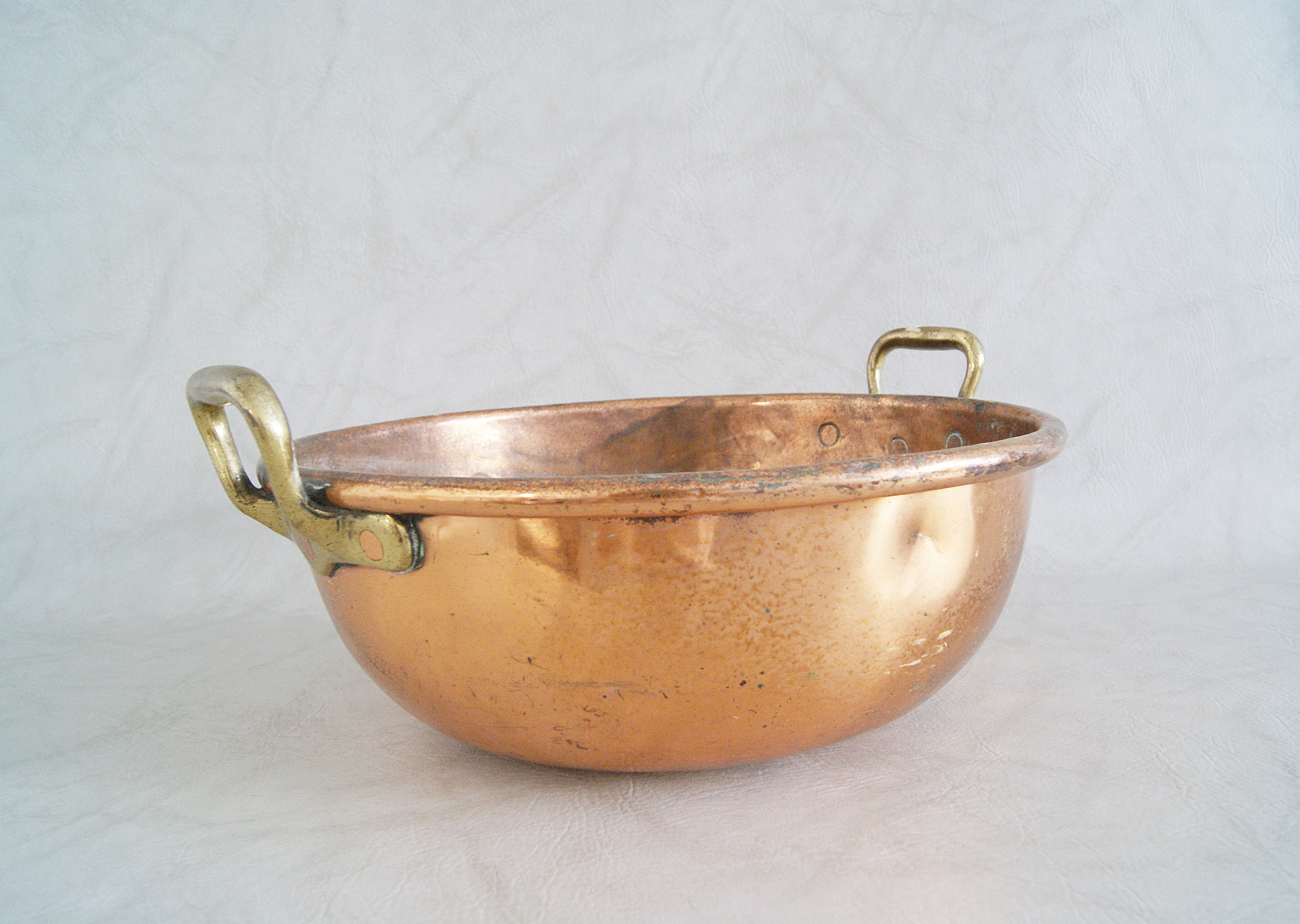 Copper Pot Vintage, Pan Copper Brass, Wok, Frying Pans, Country House