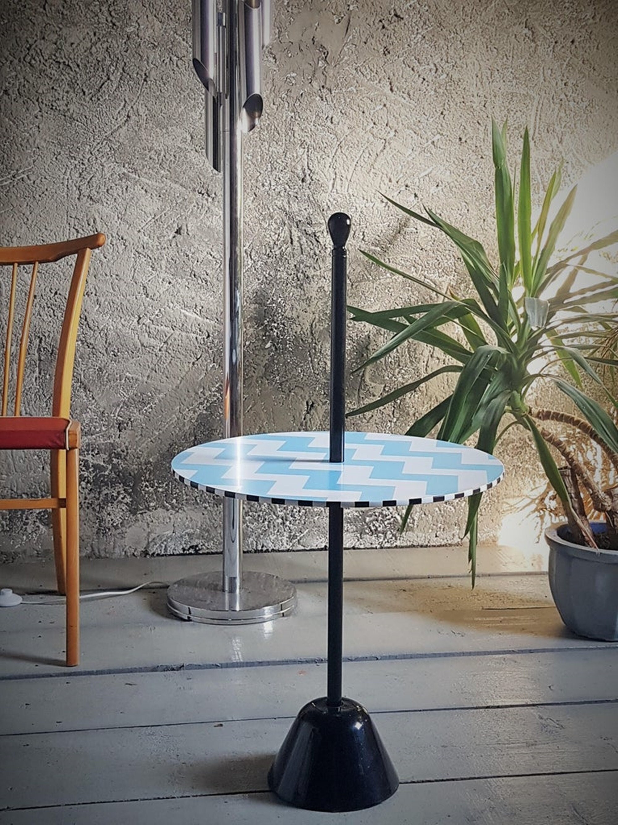 hardop Higgins werkplaats Side Table Servomuto by Castiglioni for Zanotta in Memphis - Etsy