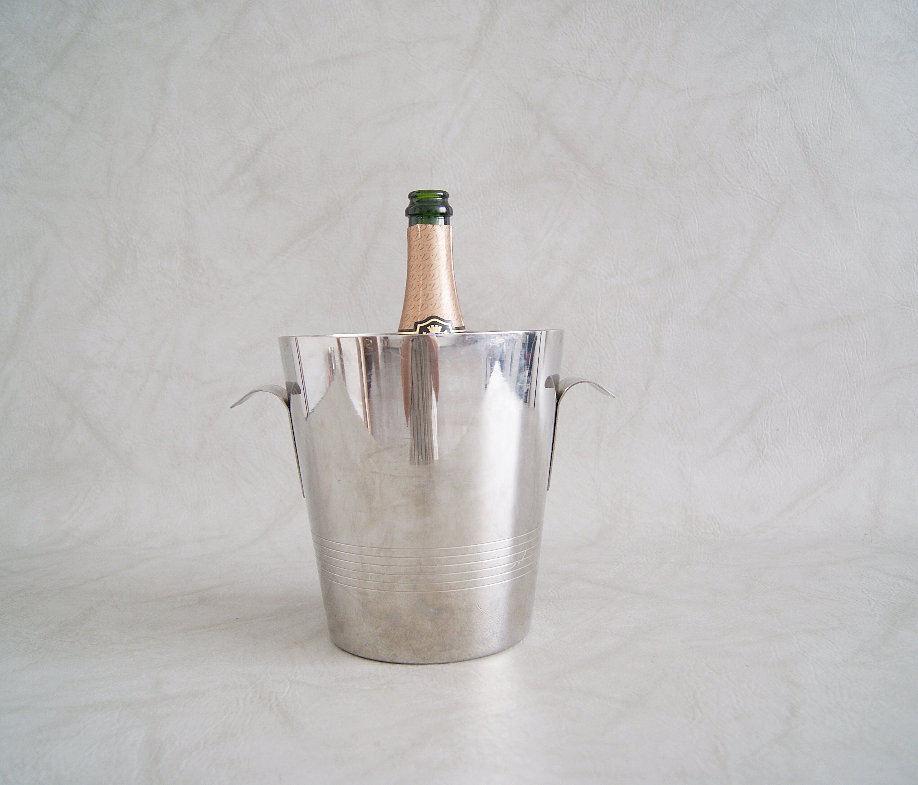 Stainless steel champanger cooler, bottle cooler, sparkling wine cooler