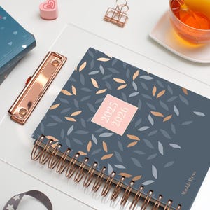 2025-2026 Academic Diary - Matilda Myres - A5 Day a Page Diary - July &#39;25 to July &#39;26 - Personalised